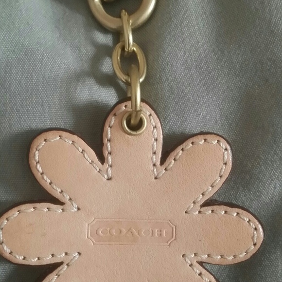 Coach Signature Multicolor Patchwork Charm Keyfob - Picture 2 of 4
